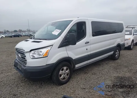 2018 Ford Transit-350 Xlt z USA, uszkodzony, nr VIN 1FBZX2YM9JKA87672